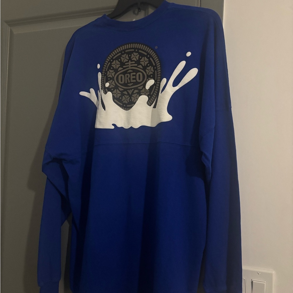 Spirit Jersey Oreo Splash Classic Blue Sweatshirt - Picture 6 of 7